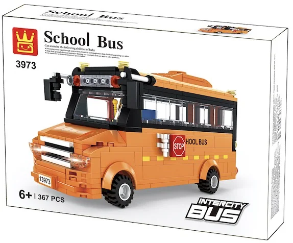 交通工具-校车(货号 3973)