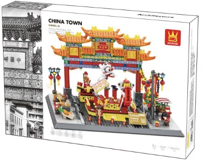 美国华盛顿中国城(唐人街)(货号 5234)